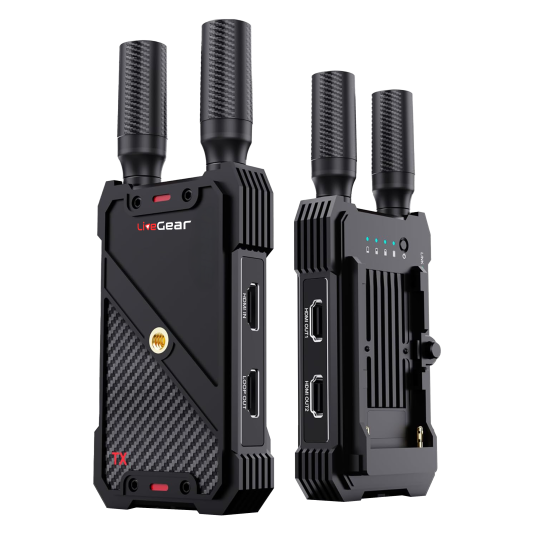 LiveGear WL083P Wireless HD Video Transmitter Portable 7" Display Receiver 400m