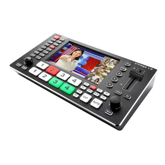 LiveGear Vinega L2 HDMI 5CH 5.5 Inch Video Switcher Recording Streaming PTZ Controller