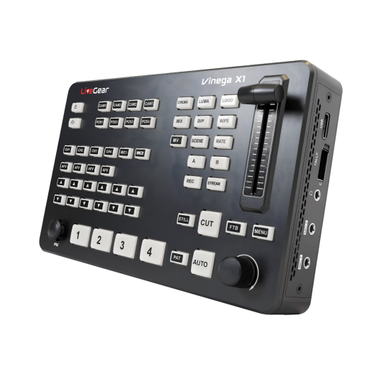 LiveGear Vinega X1 Video Switcher Recording Streaming PTZ Controller