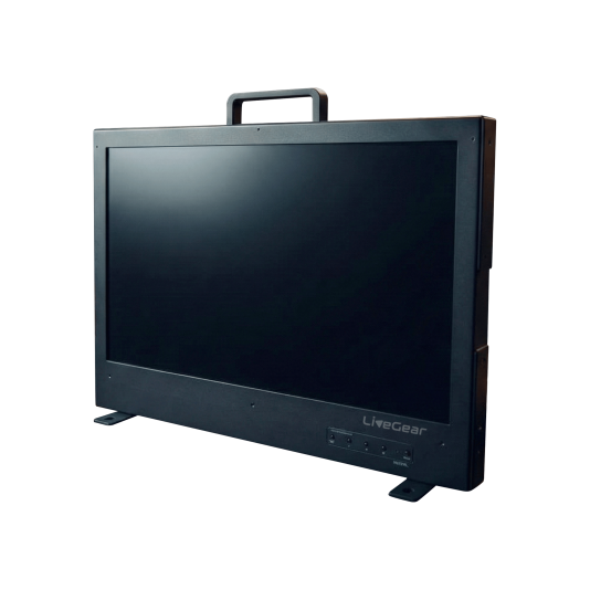 LiveGear Lyra Ultimate All in One PC Broadcasting for Vmix, Obs, Resolume Dedicated 18.5 inch IPS Monitor &amp; Keyboard Midi